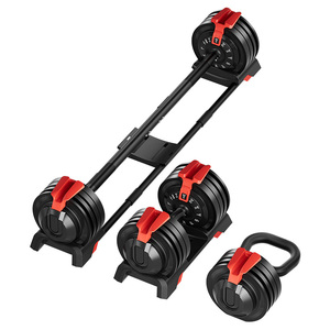 Factory Direct 27kg Adjustable Steel Dumbbell Set