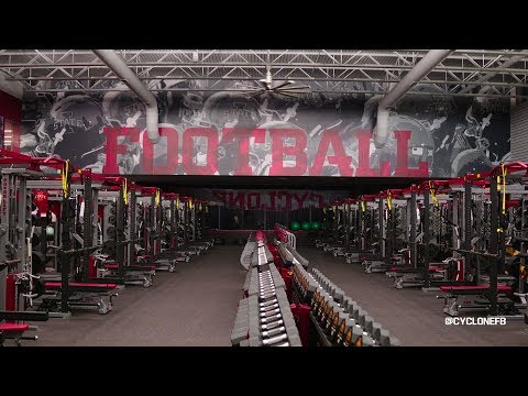 Iowa State University Athletic Strength Center Video Tour