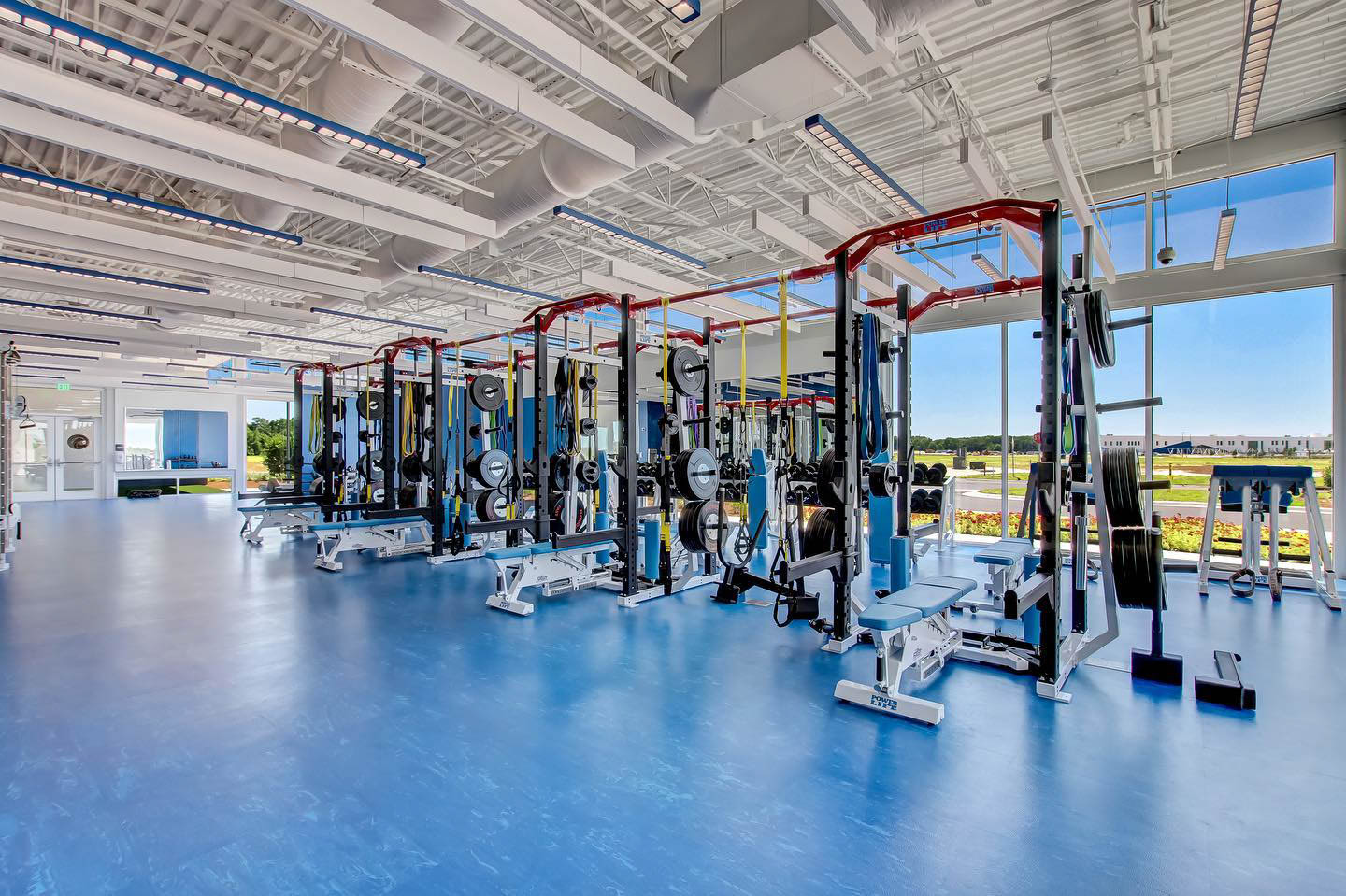 Elite Athletic Performance Center equipped by Power Lift