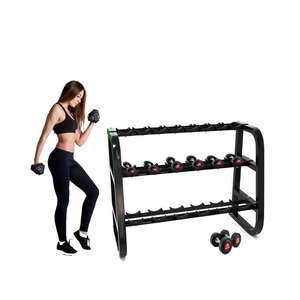 Commercial Dumbbell Storage Rack System