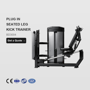 ZOFAN Plug Seated Leg Kick Trainer Steel Selectorized Machine