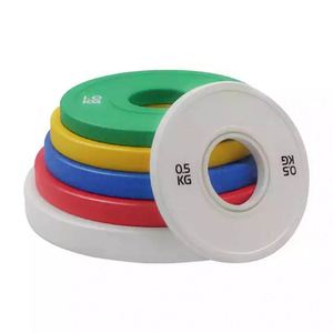 Fractional Barbell Plate Rubber Bumper 2 Inches Insert