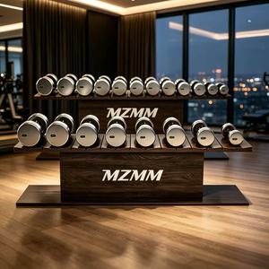 Commercial Gym Red Oak Double Tier Rack