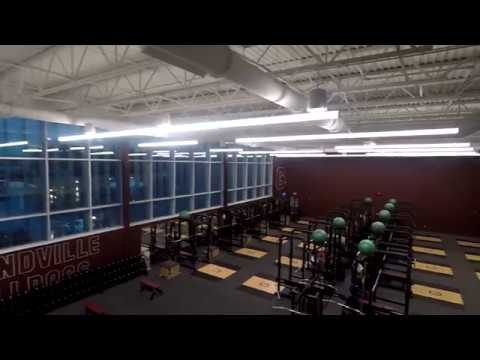 Grandville High School Weight Room Tour Video