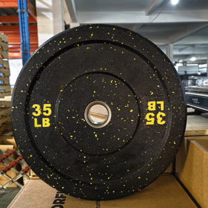 Custom Logo Weightlifting Competition Bumper Plate Gym Weight Plate