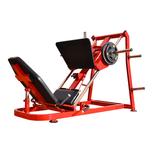 Seated Calf Raise and Plate Loaded Leg Press Machine