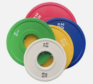 Fractional Rubber Coated Cast Iron Weight Plates
