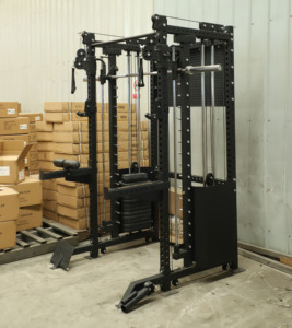 Wholesale Customized Steel Logo Power Half Squat Rack