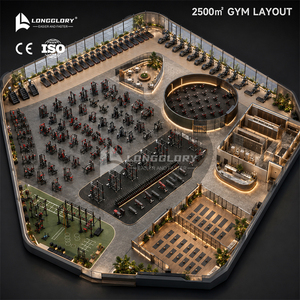 Full Set Commercial Steel Plate Loaded Strength Machines