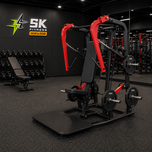 Professional Wide Chest Press Machine Independent Converging Motion Plate Loaded Station