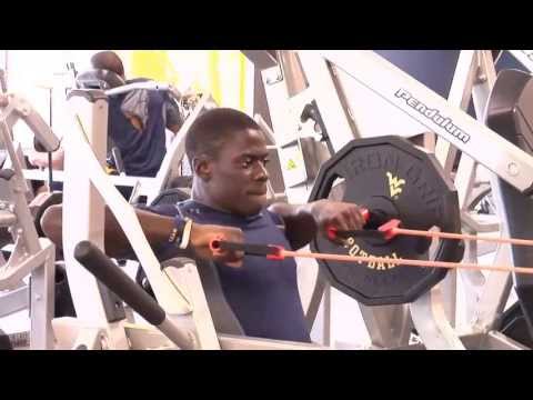 West Virginia University Weight Room Video Tour