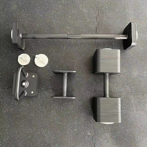 Hot Selling FANGBU FB-1058 3-in-1 Adjustable Dumbbell Set Kettlebells Barbell Steel Material