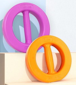 Yoga Training Unisex PE Custom Color Dumbbell Free Weights Multi-Purpose Ring